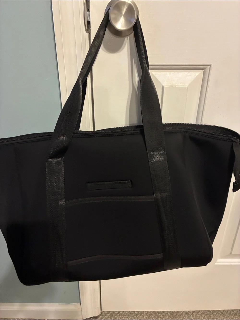 Classic Black Duffel Tote - Everyday Carry